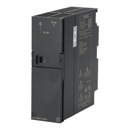SIEMENS SIMATIC S7-300 REGULATED POWER SUPPLY PS307 INPUT: 120/230 V AC, OUTPUT: 24 V DC/2 A