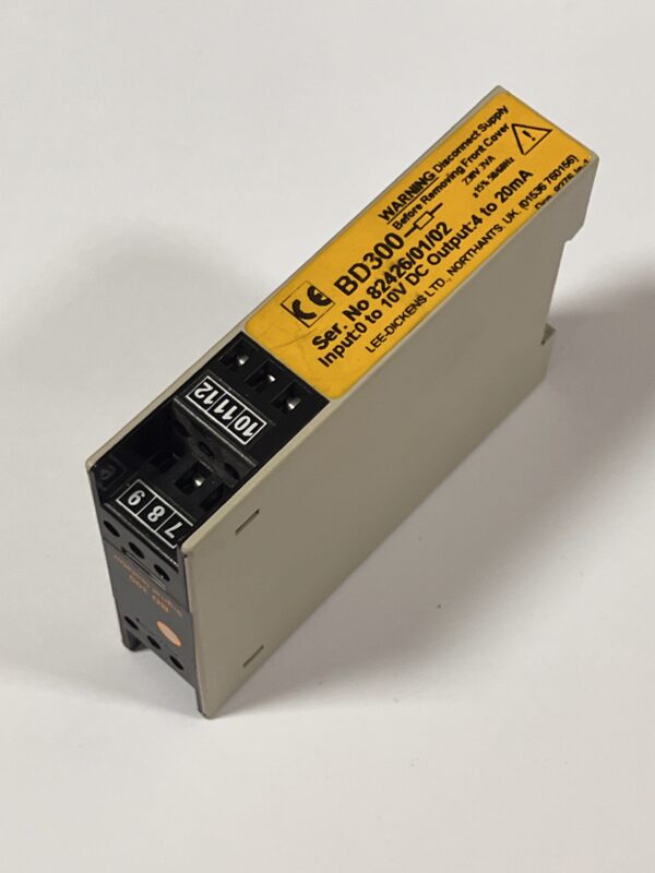 Lee-Dickens BD300 Isolating Signal Converter 0–10V to 4–20mA