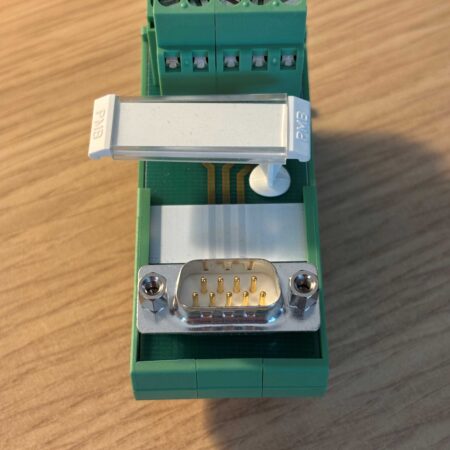Phoenix Contact 9-Way D-sub to screw terminals DIN rail mount FLKM-D 9 SUB/S 2281128