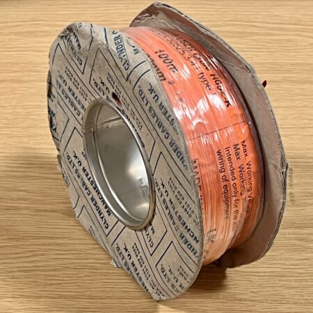 1.0mm2 2491B LSZH Red Wire 100m - Low Smoke, Halogen-Free