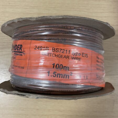 1.5mm2 2491B LSZH Brown Wire 100m