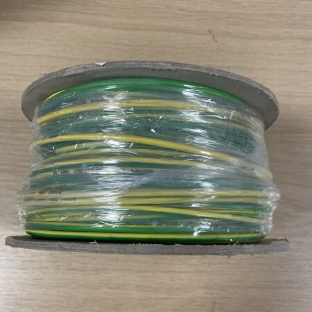 2.5mm2 TEXILINE HF90 LSZH SINGLE CORE GREEN/YELLOW WIRE