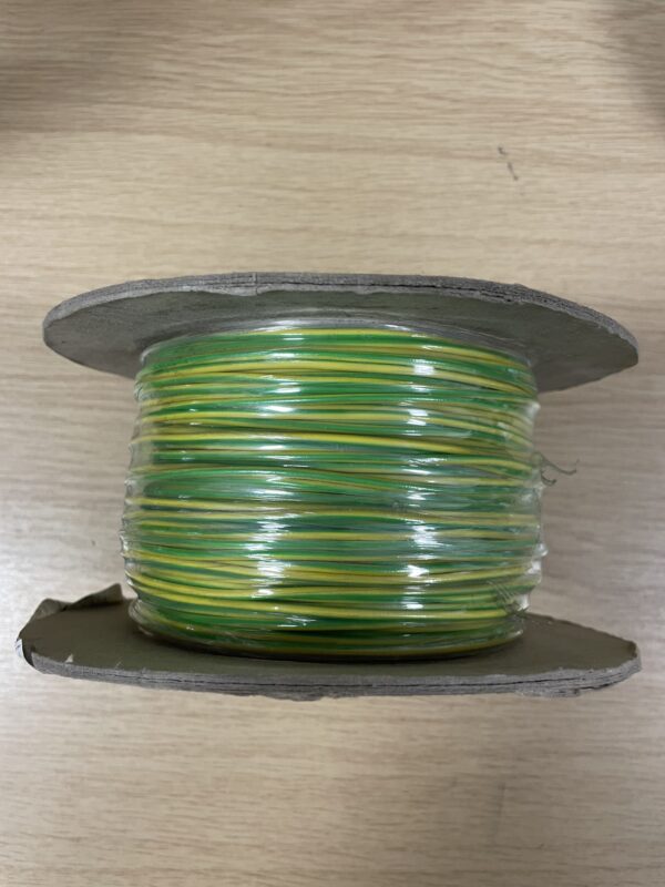 0.75mm2 2491B LSZH Green/Yellow Wire 100m
