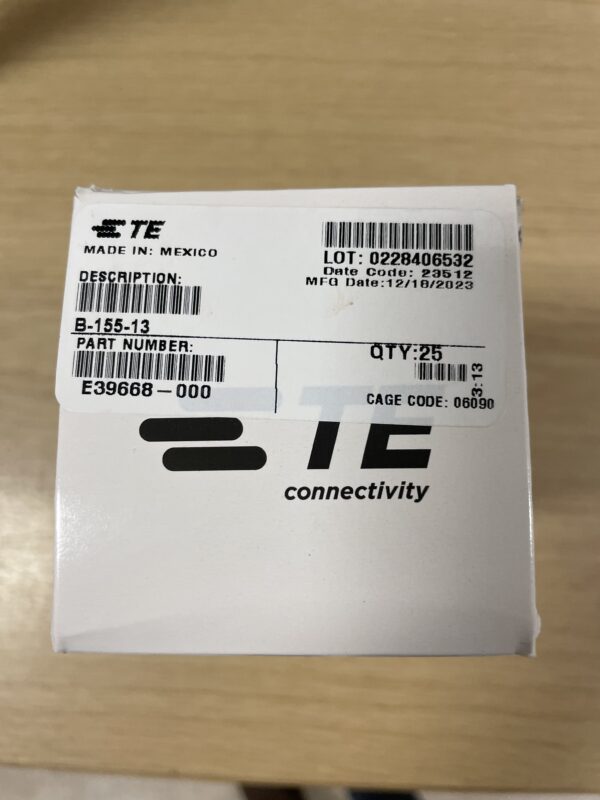 B-155-13 Solder Sleeve Termination Bag of 25 - TE Connectivity