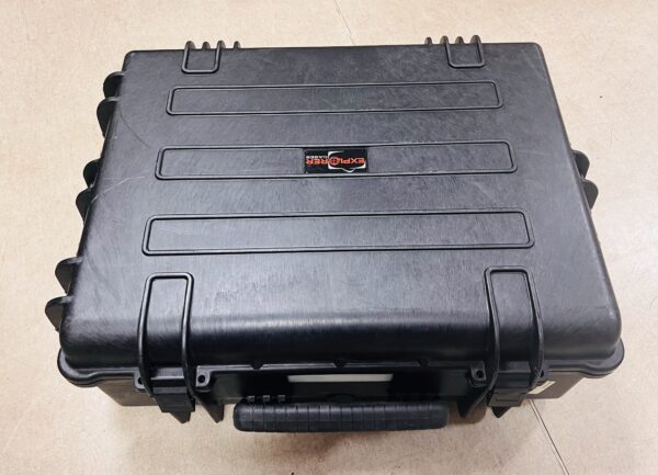 Explorer Cases 5822 Waterproof Protective Equipment Case – Black with Foam