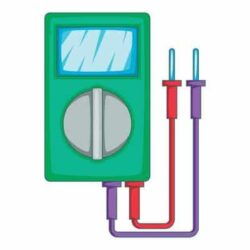 multimeter-icon-cartoon-style-vector