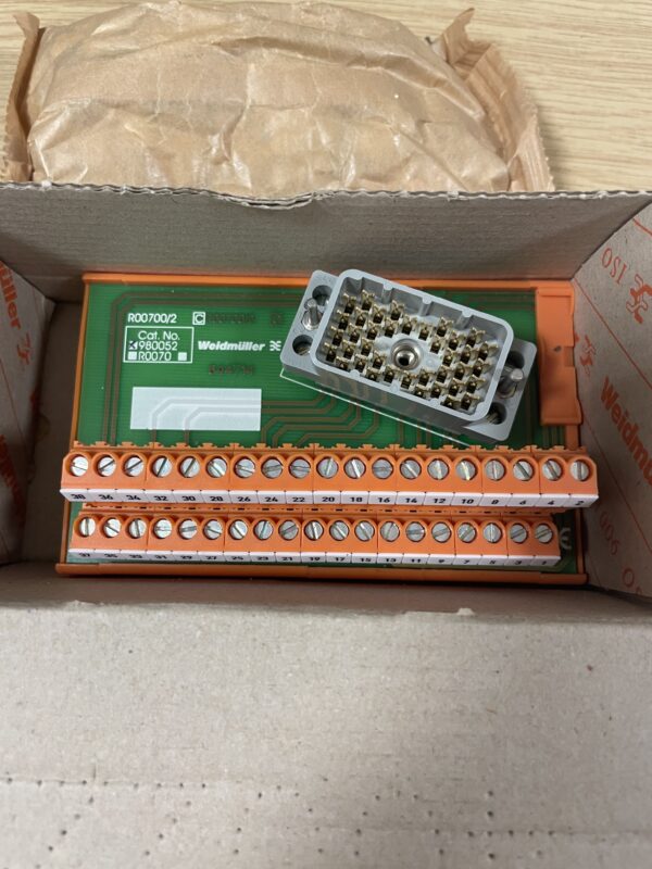 9800520000 Weidmuller 38-Way VARELCO Interface Module | RS ELCO 8016, LP2N 5.08mm