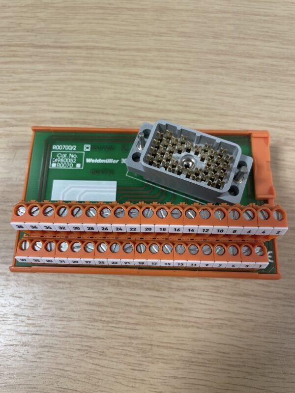 9800520000 Weidmuller 38-Way VARELCO Interface Module | RS ELCO 8016, LP2N 5.08mm