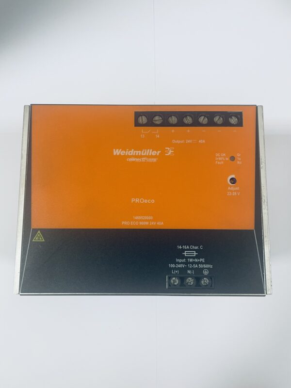 Weidmuller 1469520000 Pro Eco 960W 24V 40A Power Supply