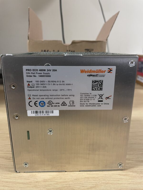Weidmuller 1469510000 Pro Eco Power Supply Unit – Brand New