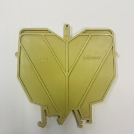 Weidmuller 0485760000 End Plate – Beige, Snap-On, Pack of 5
