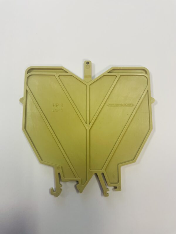 Weidmuller 0485760000 End Plate – Beige, Snap-On, Pack of 5