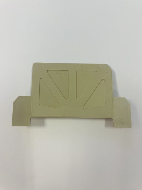 Weidmuller 9532470000 End Plate (SAK Series) – Dark Beige, Snap-On, Pack of 10