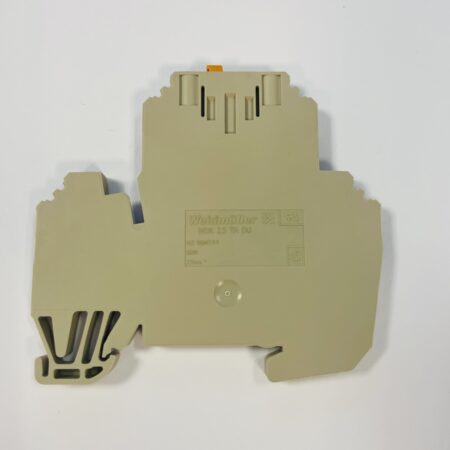 Weidmuller 1247290000 WDK 2.5 Test-Disconnect Terminal Block, 2.5mm², Double Level, Beige – Pack of 10