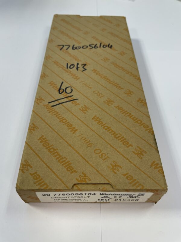 Weidmuller 7760056104 4PDT 230 VAC Relay – Box of 20