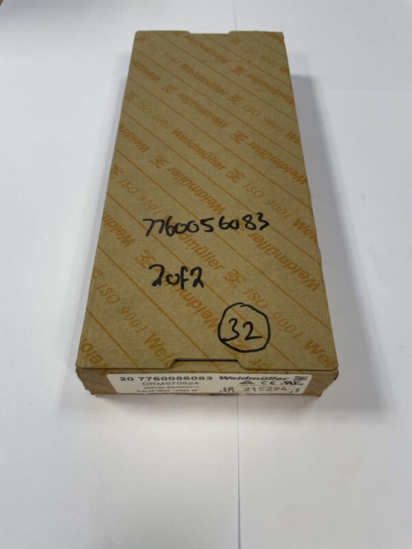 Weidmuller 7760056083 4PDT 24 VAC Relay – Box of 20