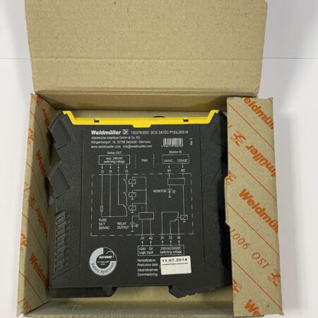 Weidmuller 1303760000 SCS 24VDC P1SIL3DS M Safety Relay, 24V DC, SIL3