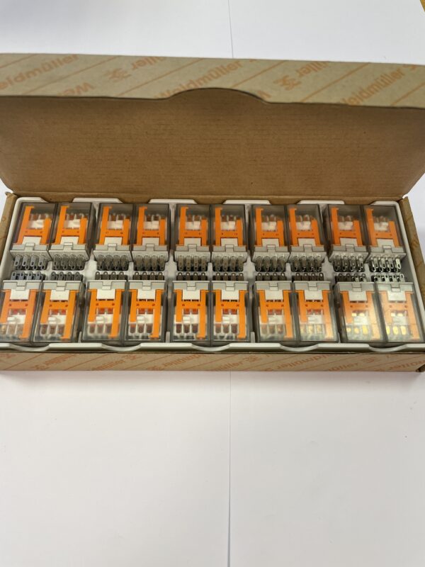 Weidmuller 7760056083 4PDT 24 VAC Relay – Box of 20