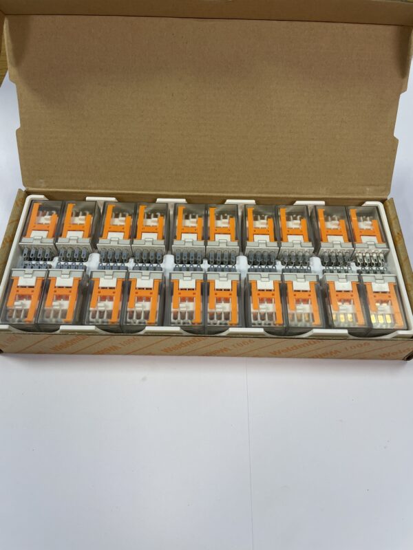 Weidmuller 7760056086 4PDT 230 VAC Relay – Box of 20