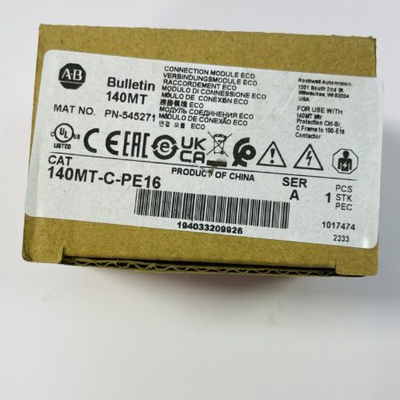 Allen-Bradley AB140MT-C-PE16 ECO Connecting Module for 140MT MPCB and 100S/100E Contactors