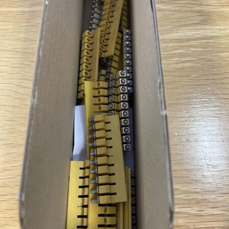 Weidmuller 1052060000 Jumper Bar, 10-Pole, WQV 4/10 Series Connector – Qty 20