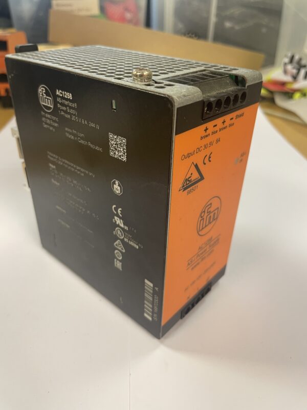 IFM AC1258 AS-Interface Power Supply Output DC 30.5V 8A