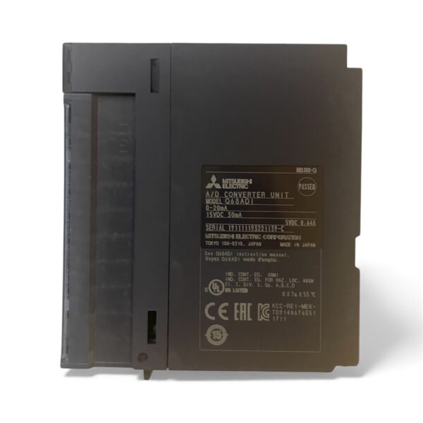 Mitsubishi Q68ADI MELSEC-Q Analog Input Module – 8× Current (0–20 mA / 4–20 mA) (Used)