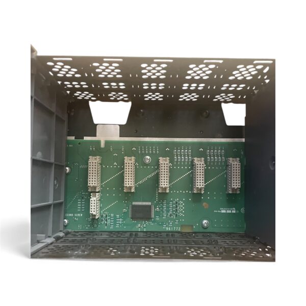 Allen-Bradley 1746-A10 10-Slot Chassis + 1746-P2 Power Supply (SLC 500) – 120/240 VAC, 5 V 5 A / 24 V 0.96 A (Used)