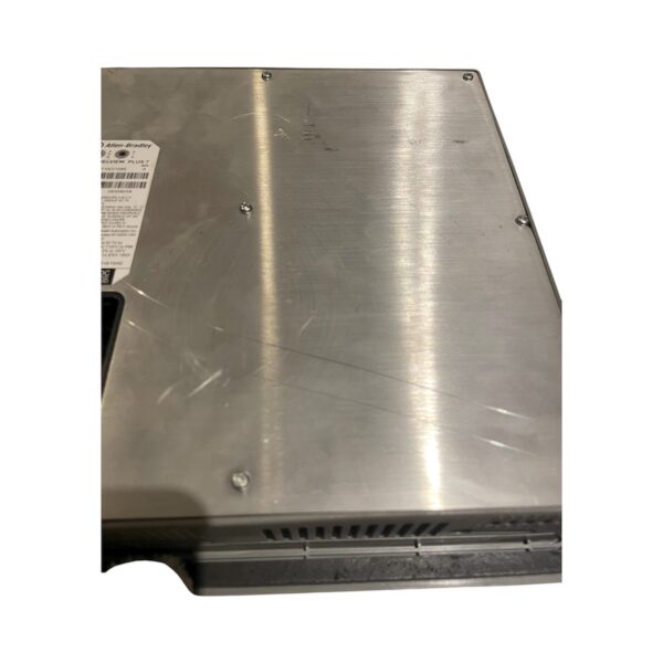 Allen-Bradley 2711P-T10C21D8S PanelView Plus 7 HMI – Used, Boots (Display Fault: Solid Blue Line)