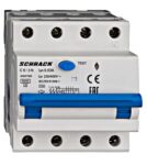 Schrack AK667806 RCBO 3+N Type A | 6A C-Curve 30mA 6kA – New & In Original Packaging