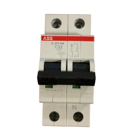 ABB - 2CDS251103R0324 MCB 2 Poles, 32 A, 230 V ac, 6 kA - Used