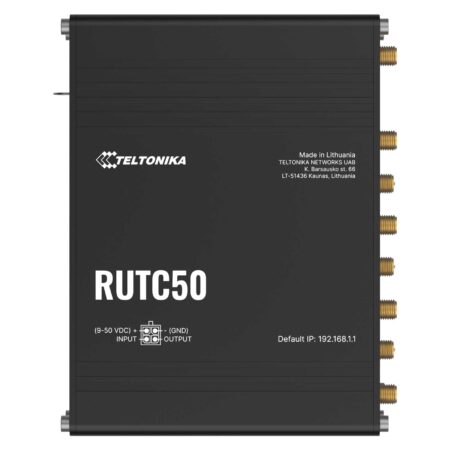 Teltonika RUT C50 (RUTC50200000) 5G Industrial Router – New, Original Packaging