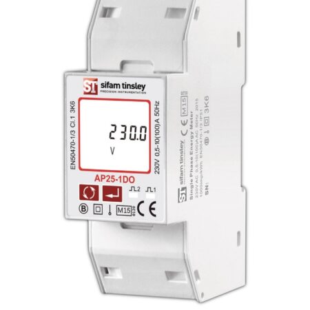 Sifam Tinsleys AP25-1DO Single Phase Energy Meter - New