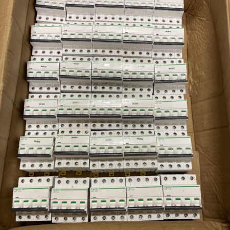 Job lot of Schneider Electric Acti9 miniature circuit breakers (MCBs)