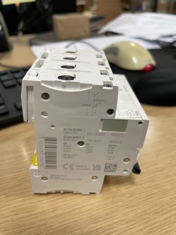 Job lot of Schneider Electric Acti9 miniature circuit breakers (MCBs)